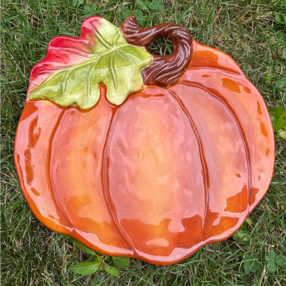 Pier 1 Other - Pier 1 Imports Pumpkin Plate